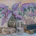 Still life painting The picture is located private collection