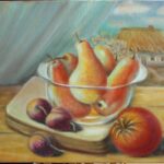 Still life painting The picture is located private collection